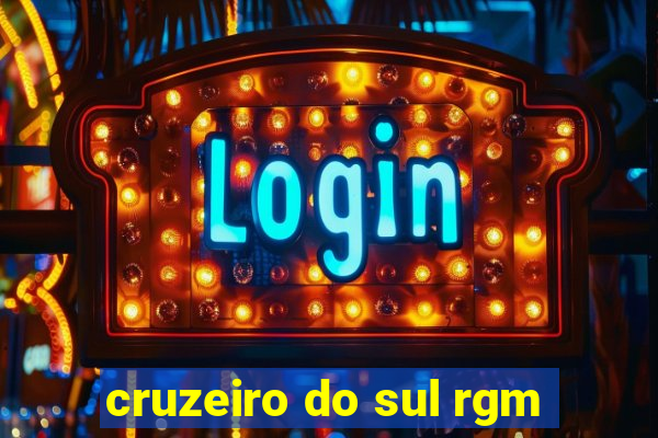 cruzeiro do sul rgm